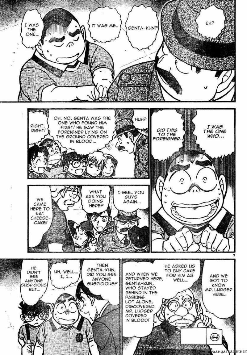 Read Detective Conan Chapter 568 Genta And El - Page 7 For Free In The Highest Quality