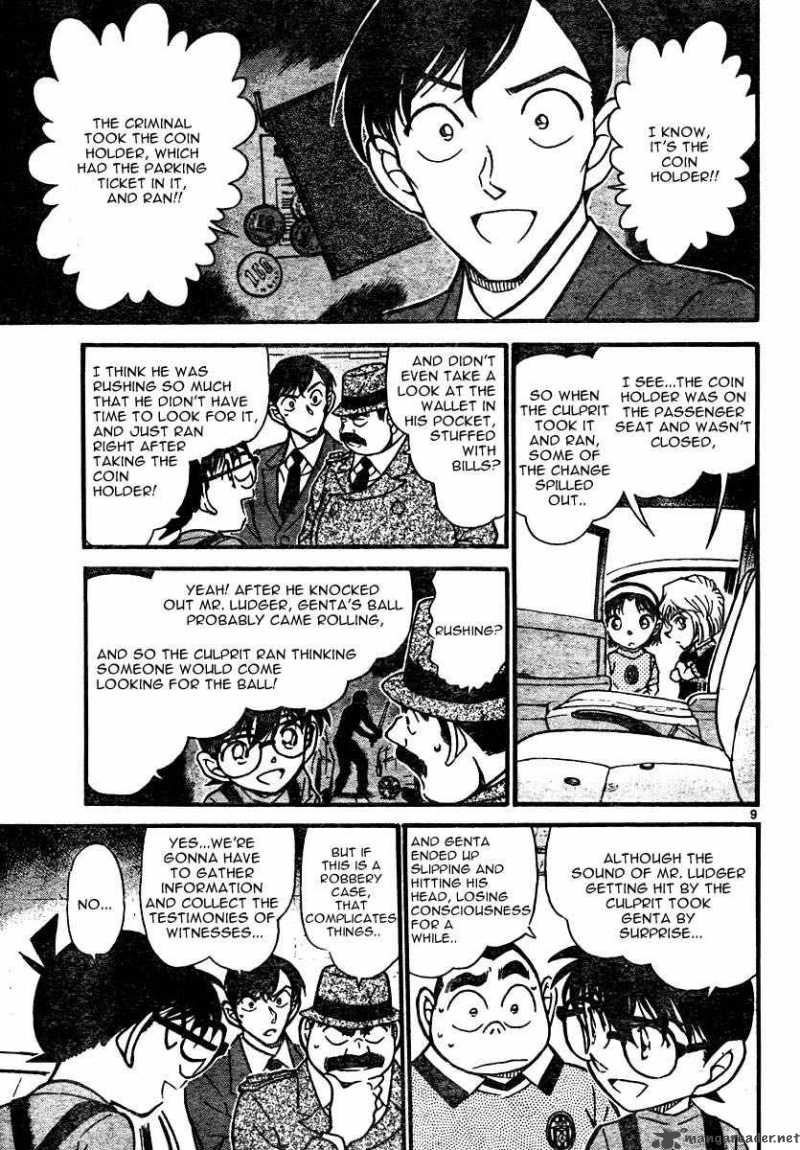 Read Detective Conan Chapter 568 Genta And El - Page 9 For Free In The Highest Quality