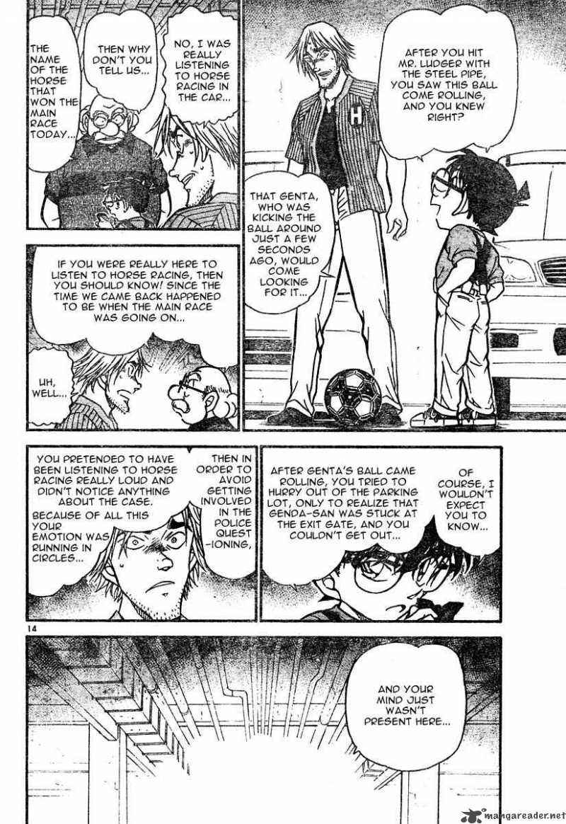 Read Detective Conan Chapter 569 Mischievous Boy - Page 14 For Free In The Highest Quality
