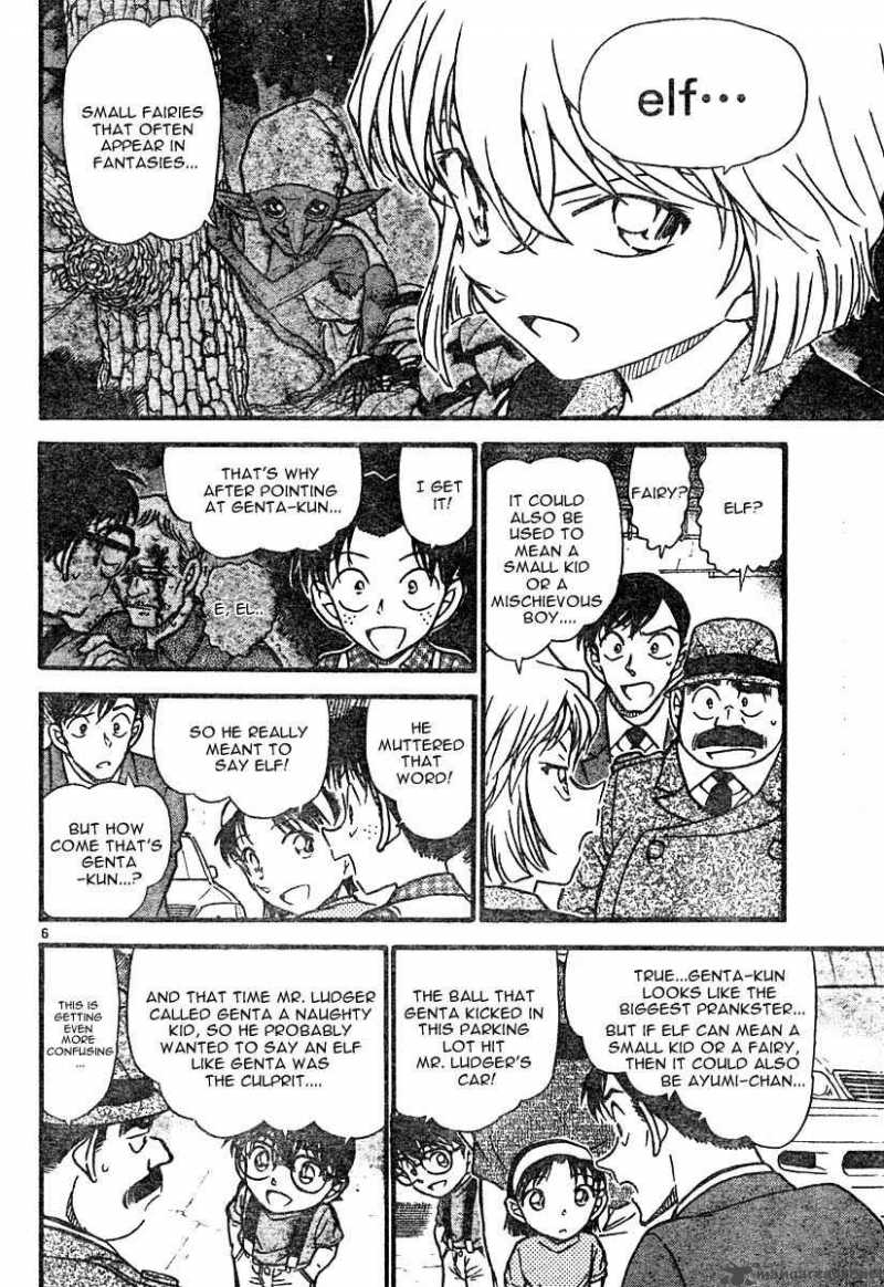 Read Detective Conan Chapter 569 Mischievous Boy - Page 6 For Free In The Highest Quality