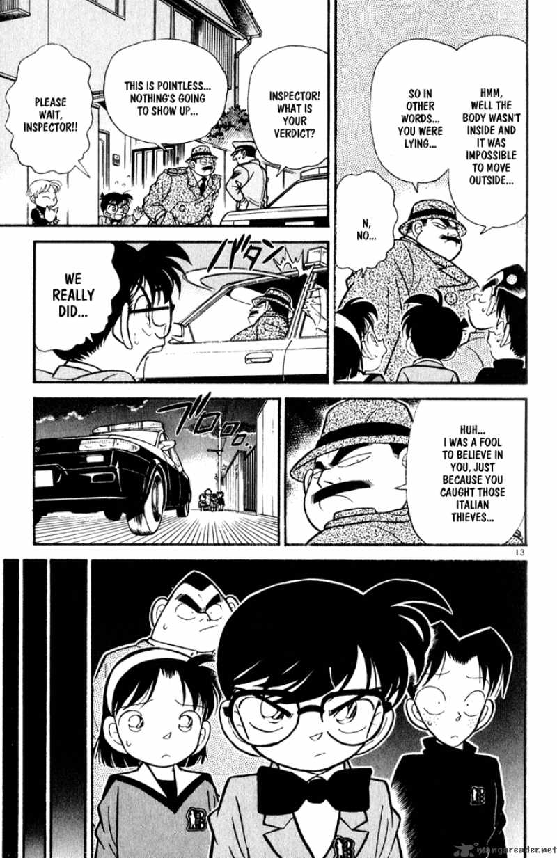 Read Detective Conan Chapter 57 Mysterious Brothers - Page 13 For Free In The Highest Quality
