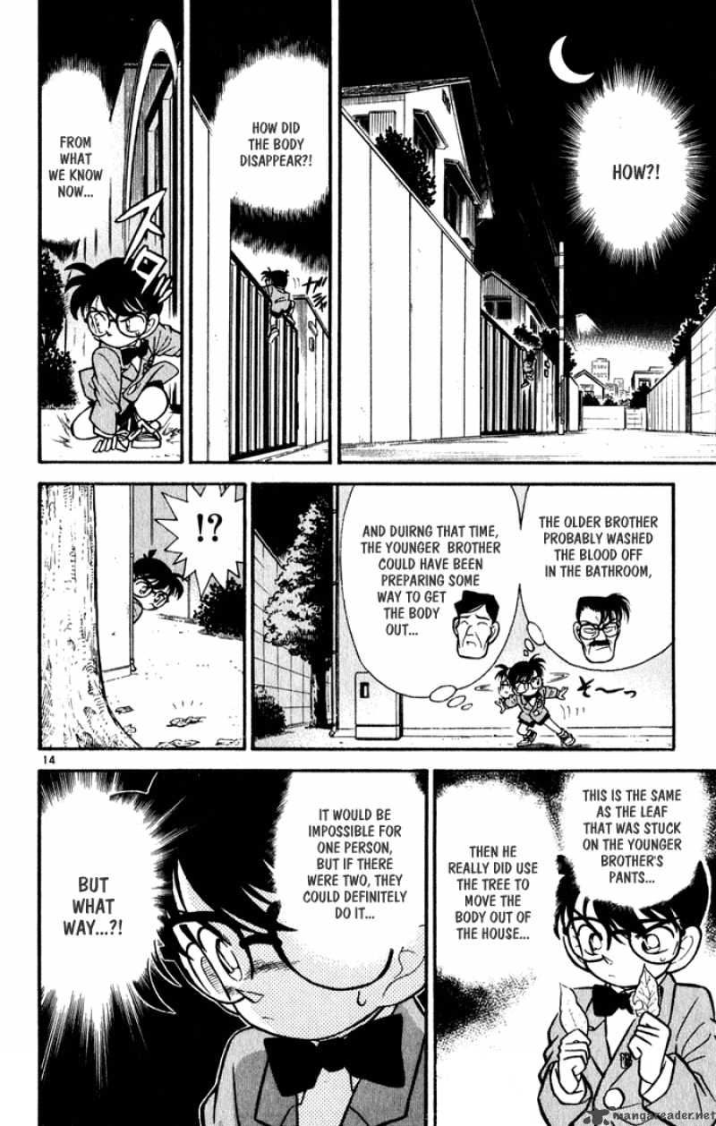 Read Detective Conan Chapter 57 Mysterious Brothers - Page 14 For Free In The Highest Quality