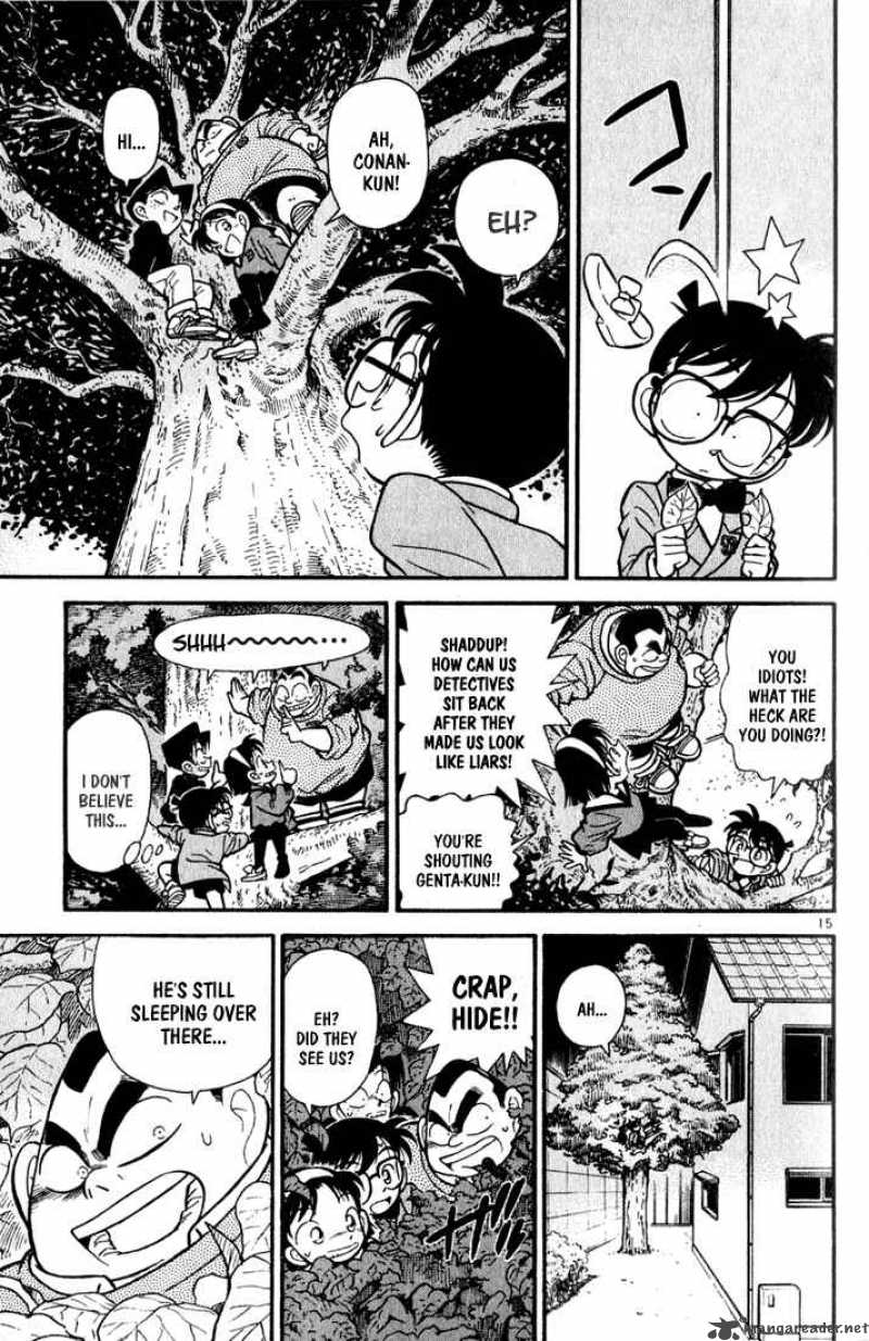 Read Detective Conan Chapter 57 Mysterious Brothers - Page 15 For Free In The Highest Quality