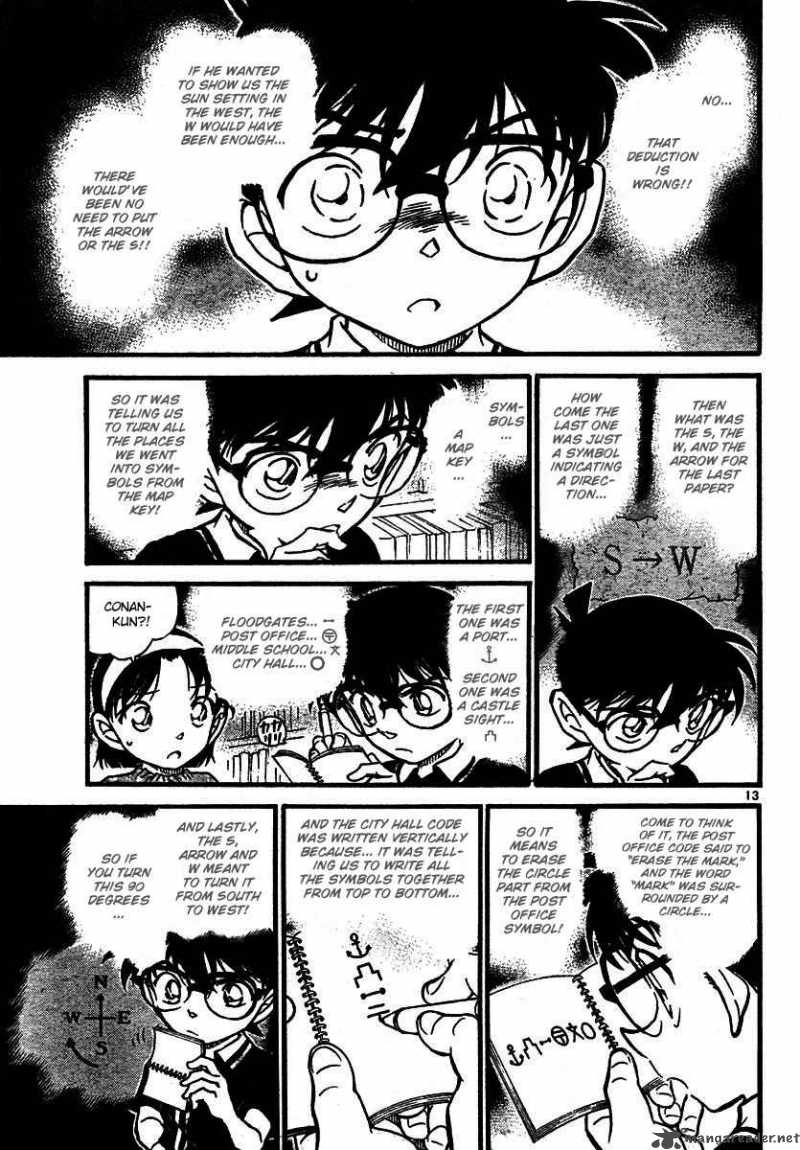 Read Detective Conan Chapter 573 The Setting Sun - Page 13 For Free In The Highest Quality