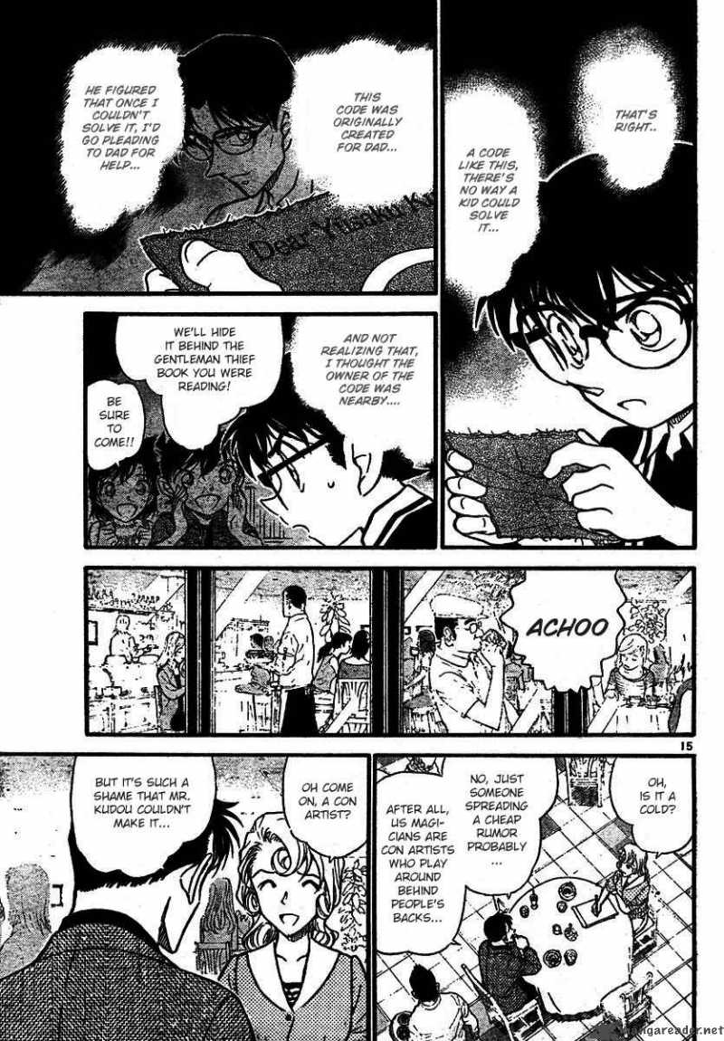 Read Detective Conan Chapter 573 The Setting Sun - Page 15 For Free In The Highest Quality