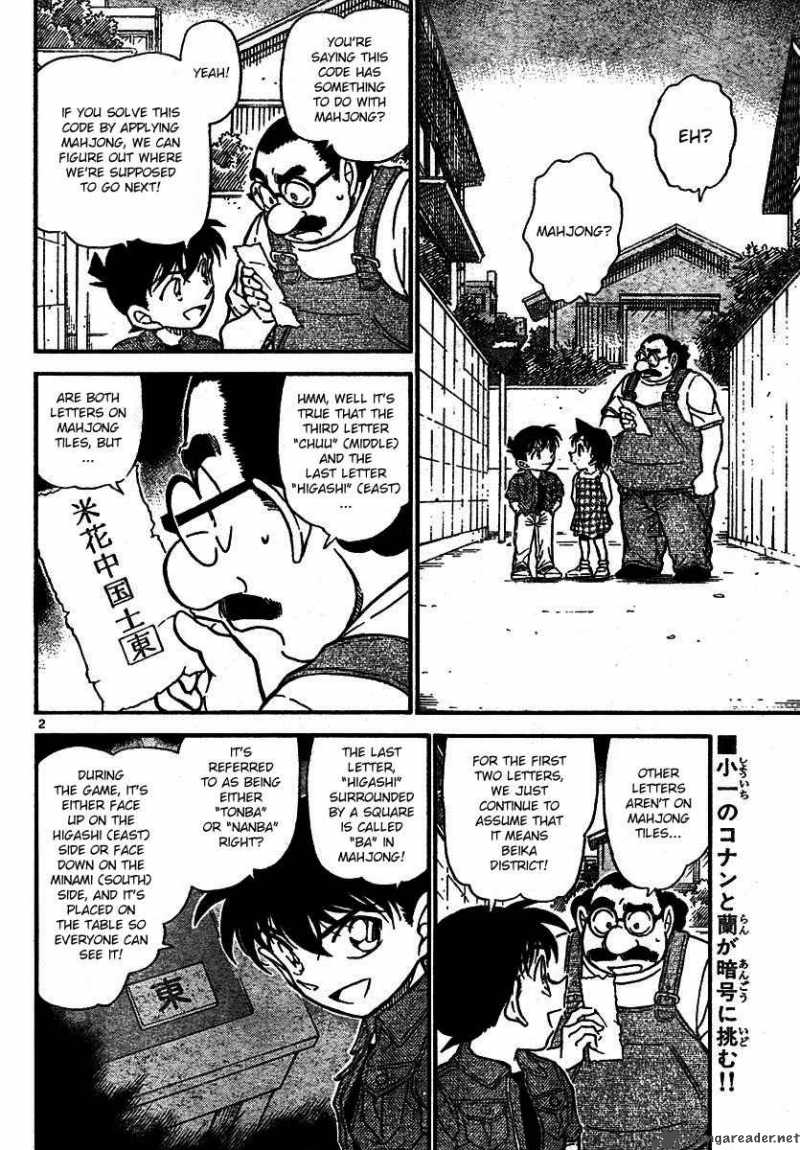 Read Detective Conan Chapter 573 The Setting Sun - Page 2 For Free In The Highest Quality