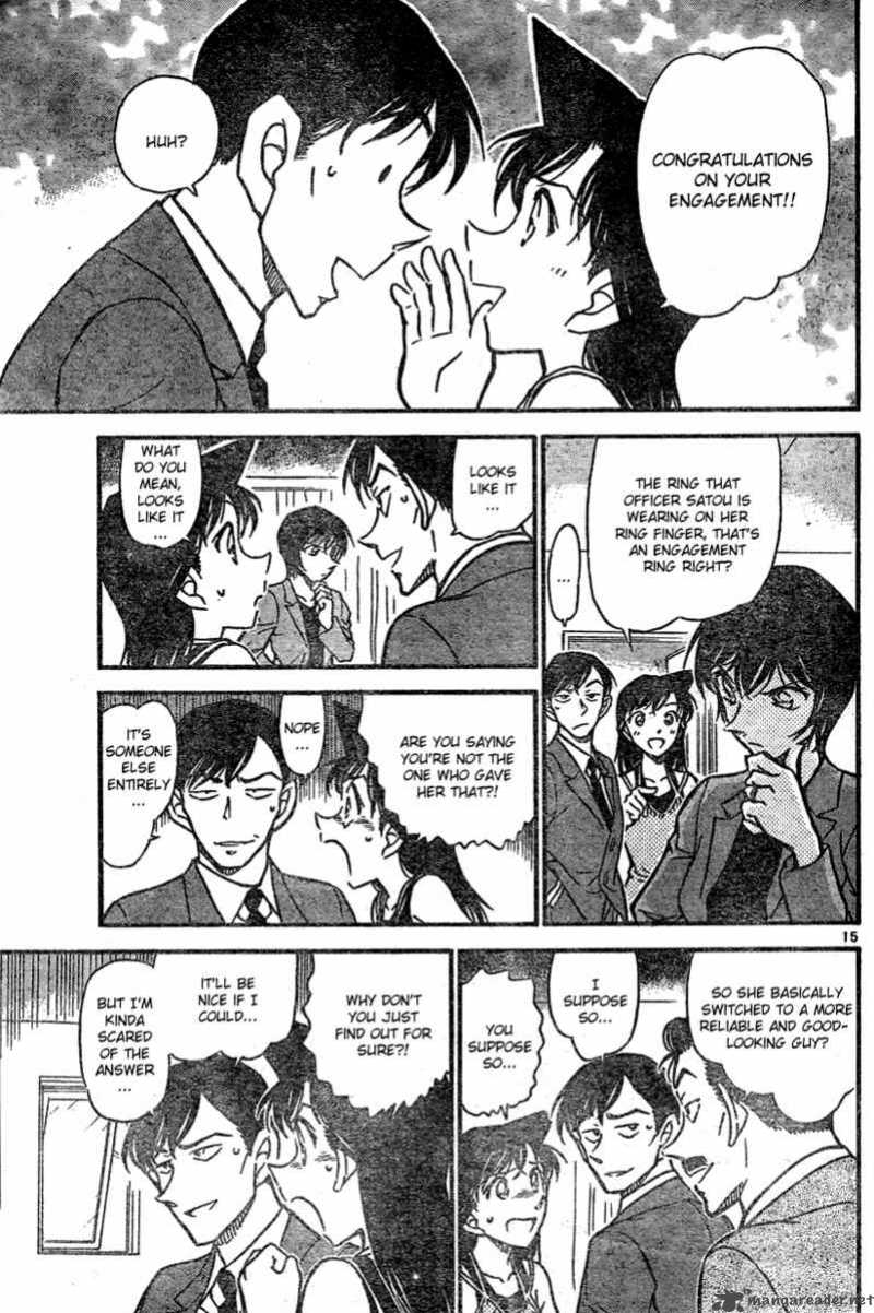Read Detective Conan Chapter 577 Engagement Ring 2 - Page 15 For Free In The Highest Quality