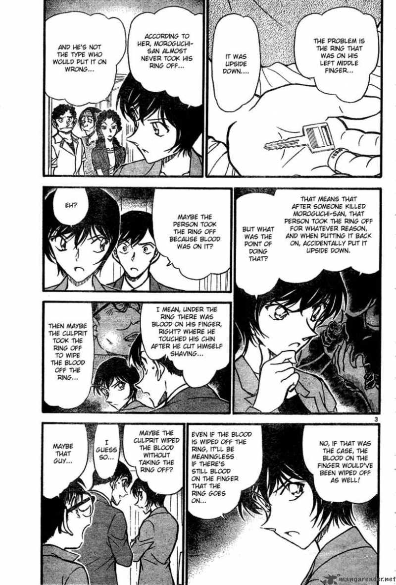 Read Detective Conan Chapter 578 Engagement Ring 3 - Page 3 For Free In The Highest Quality