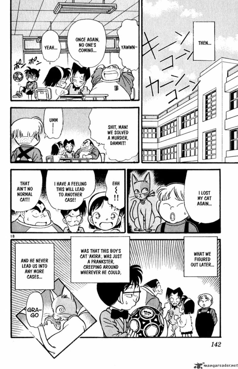 Read Detective Conan Chapter 58 Moving Corpse Mystery - Page 18 For Free In The Highest Quality