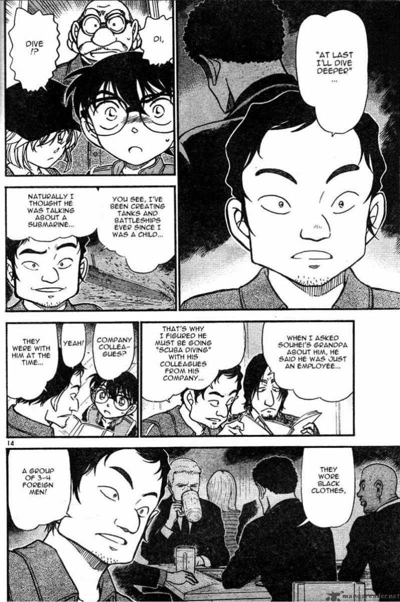 Read Detective Conan Chapter 584 Company - Page 14 For Free In The Highest Quality