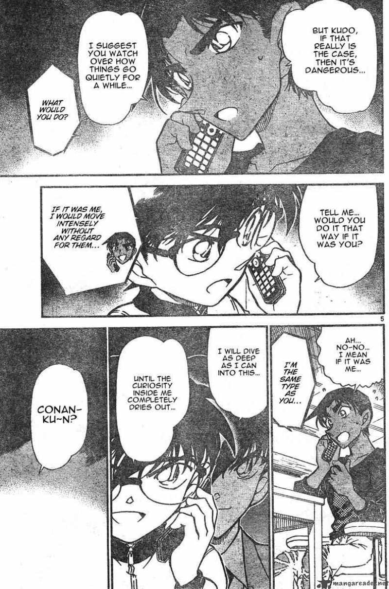 Read Detective Conan Chapter 585 Wrong Number - Page 5 For Free In The Highest Quality