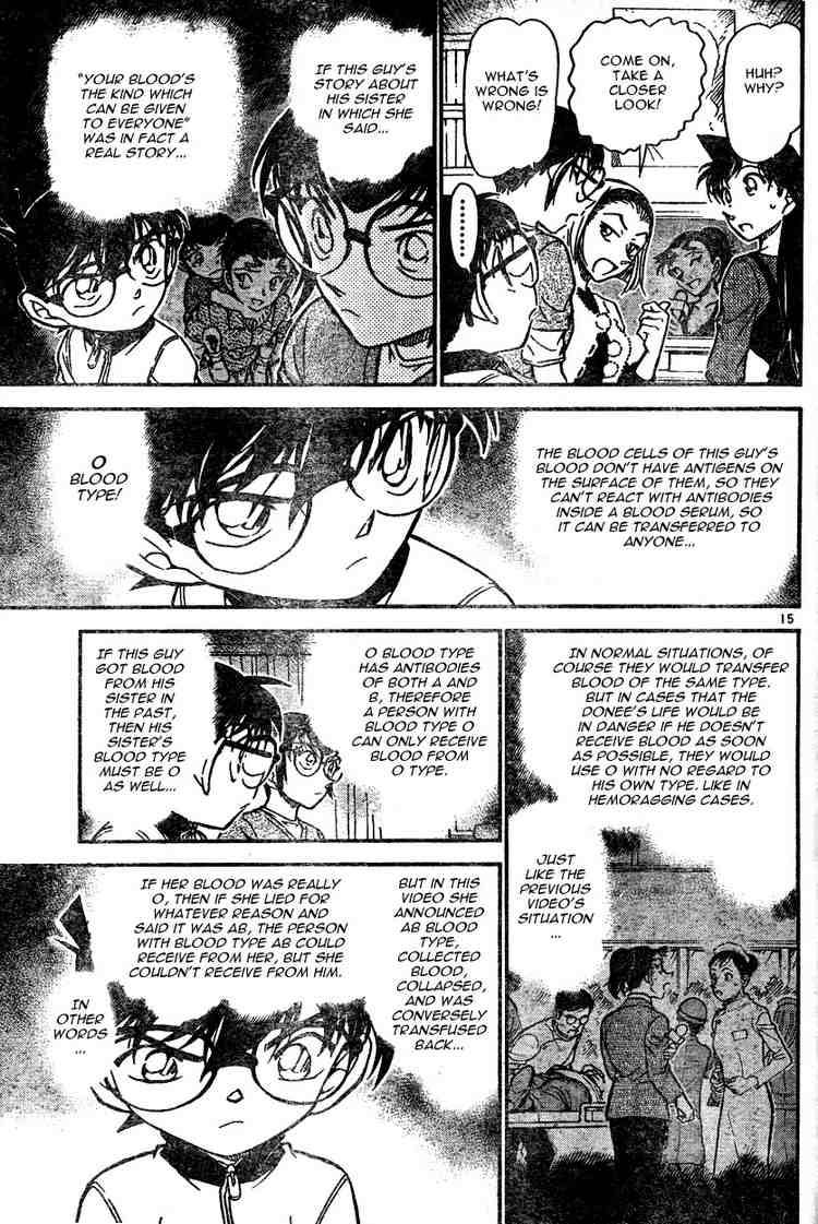 Read Detective Conan Chapter 586 The Truth Which Blood Tells - Page 15 For Free In The Highest Quality