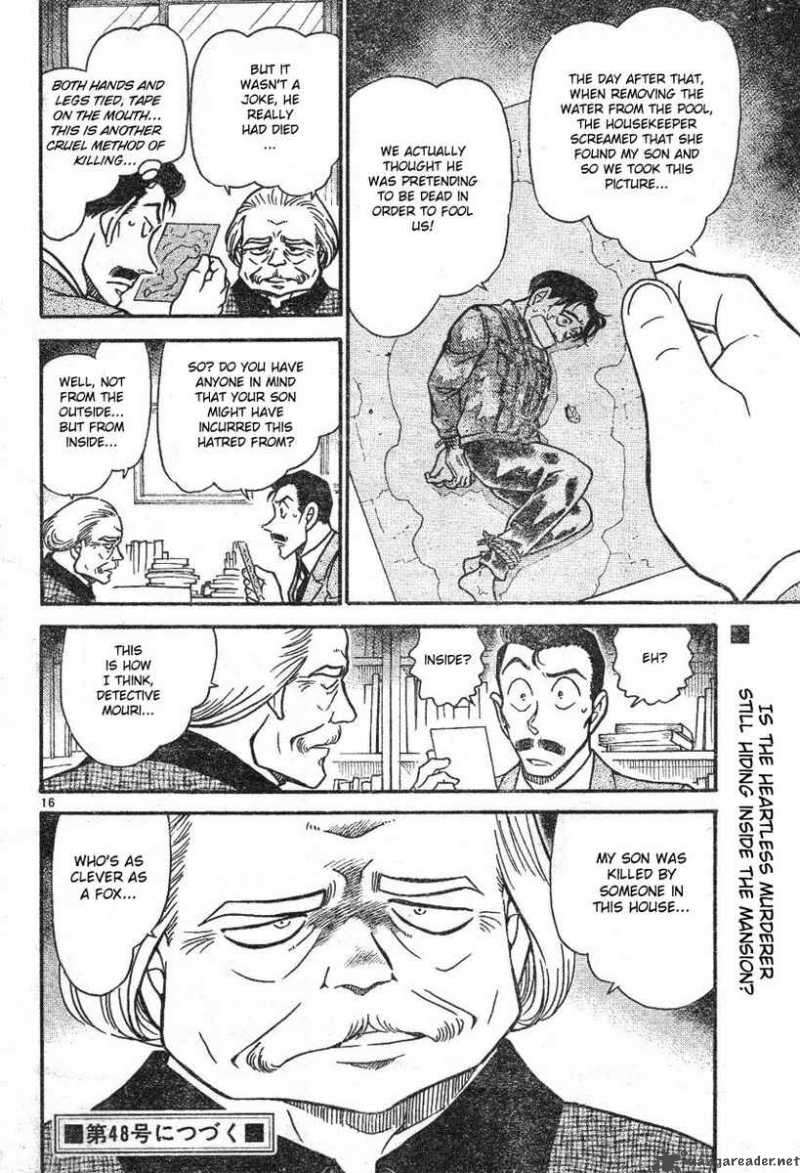 Read Detective Conan Chapter 587 Deseased Mother's Memento - Page 16 For Free In The Highest Quality