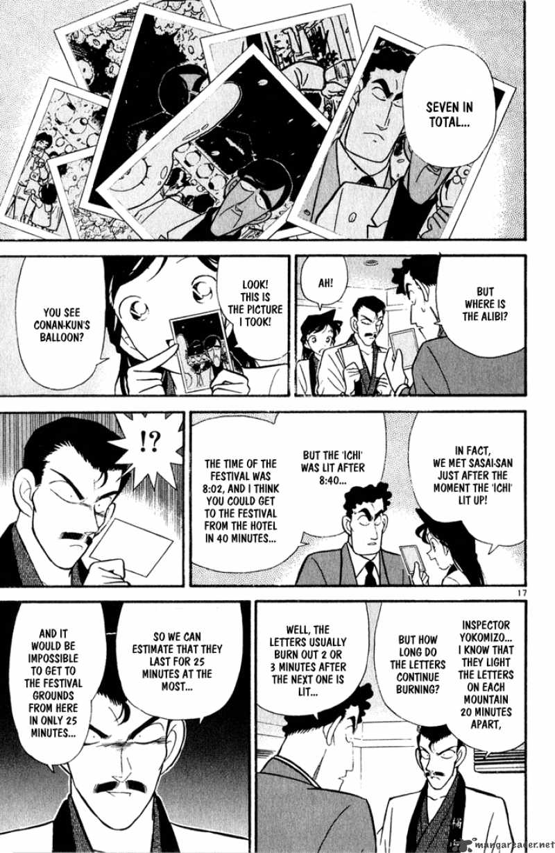 Read Detective Conan Chapter 59 Festival Night - Page 17 For Free In The Highest Quality