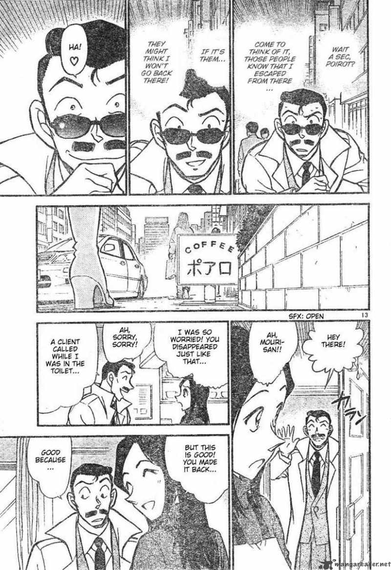 Read Detective Conan Chapter 594 The Fugitive - Page 13 For Free In The Highest Quality