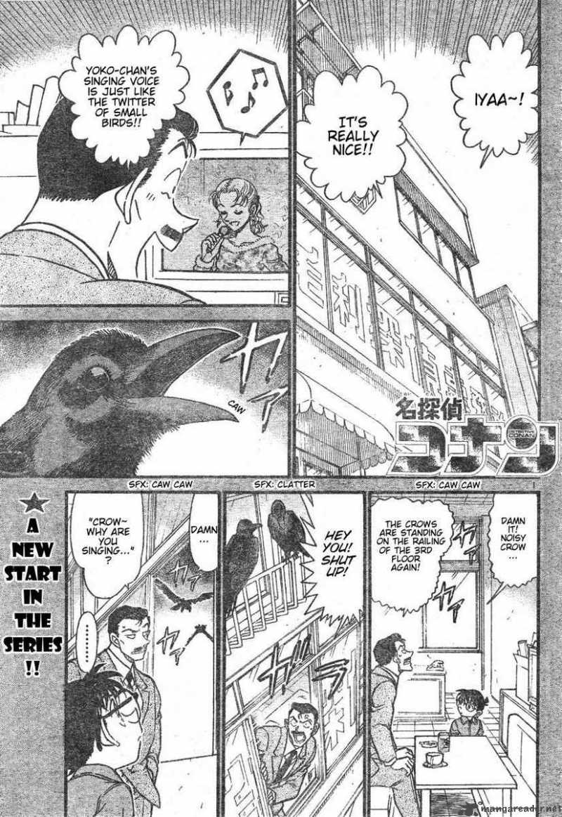 Read Detective Conan Chapter 595 Crow's Song - Page 1 For Free In The Highest Quality