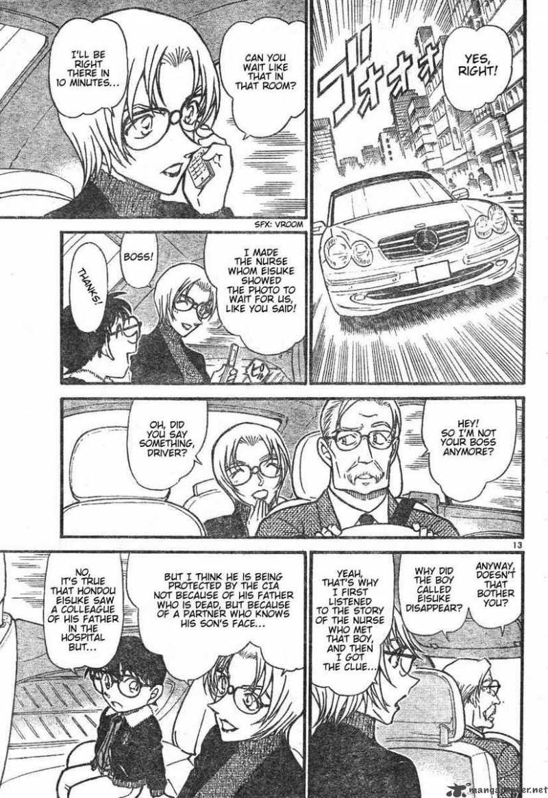 Read Detective Conan Chapter 595 Crow's Song - Page 13 For Free In The Highest Quality