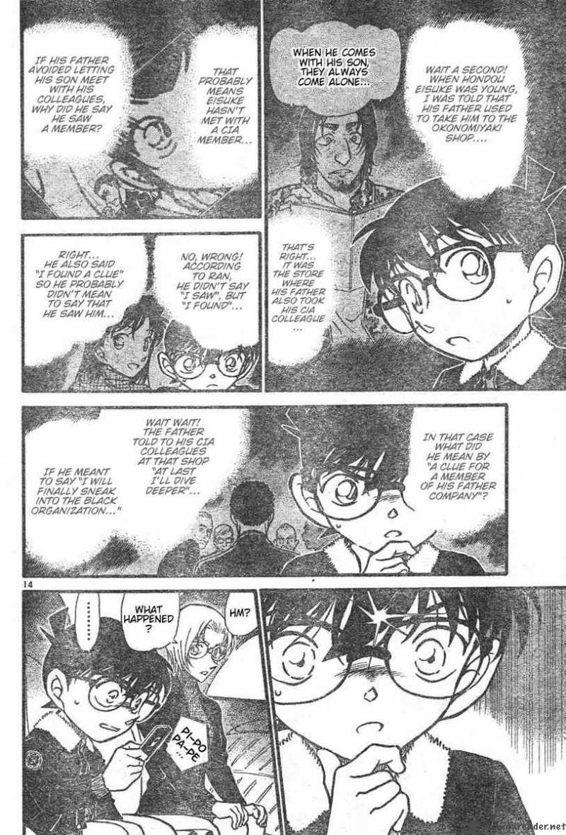 Read Detective Conan Chapter 595 Crow's Song - Page 14 For Free In The Highest Quality