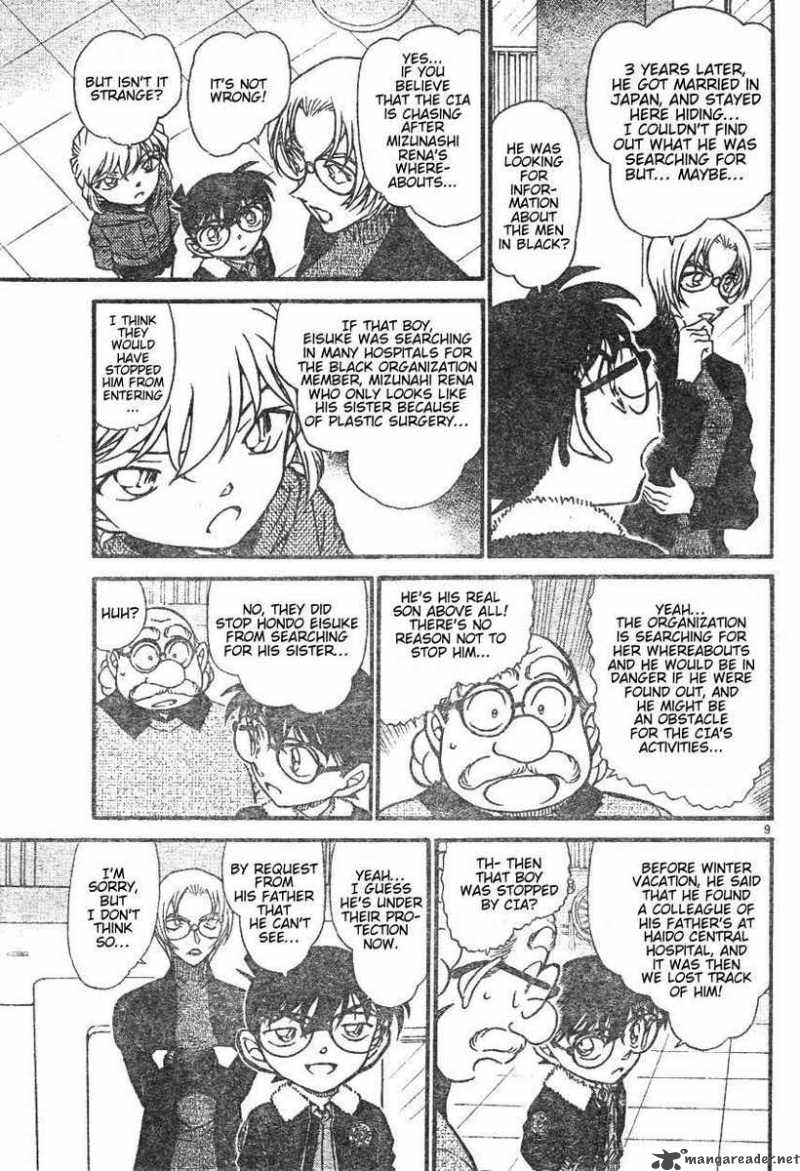 Read Detective Conan Chapter 595 Crow's Song - Page 9 For Free In The Highest Quality