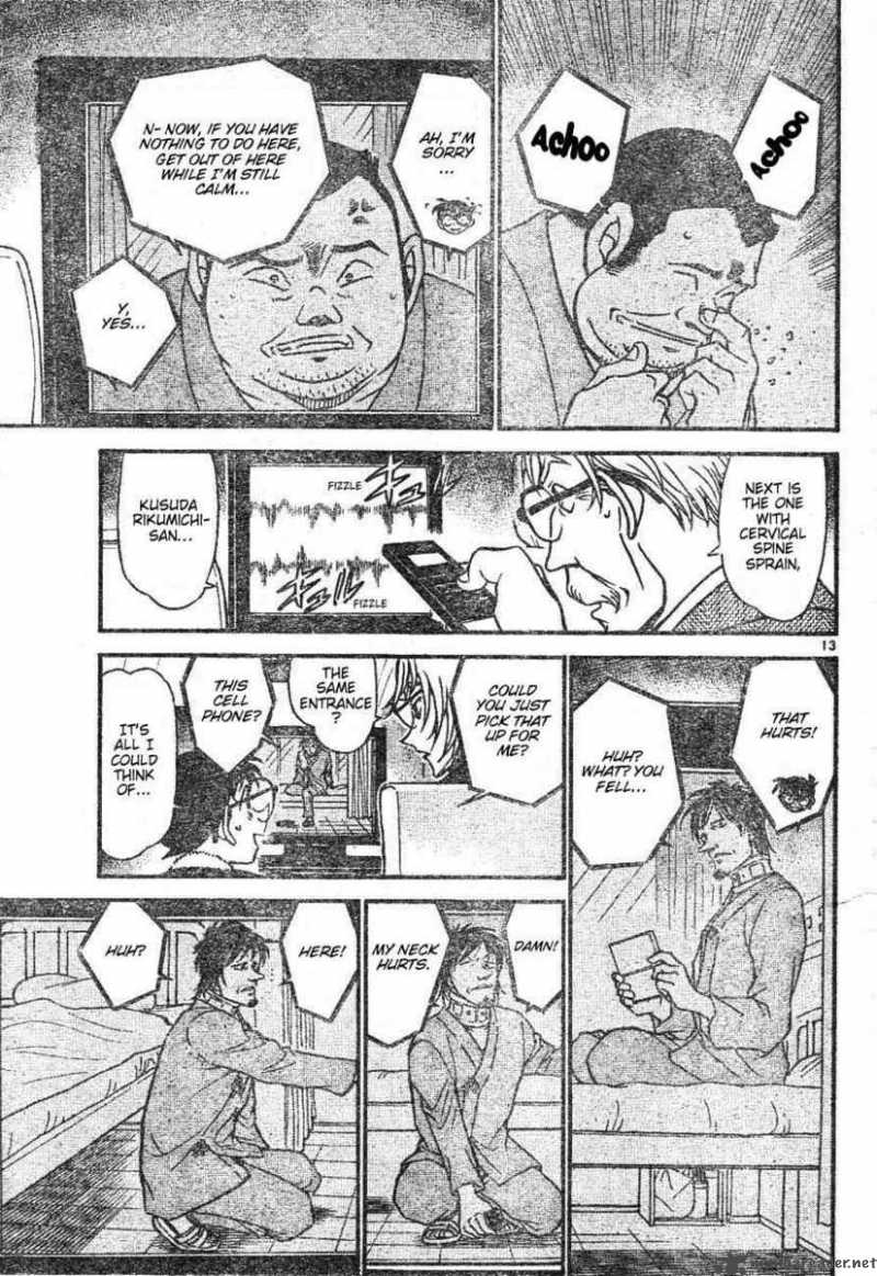 Read Detective Conan Chapter 597 The Fake Patient - Page 13 For Free In The Highest Quality