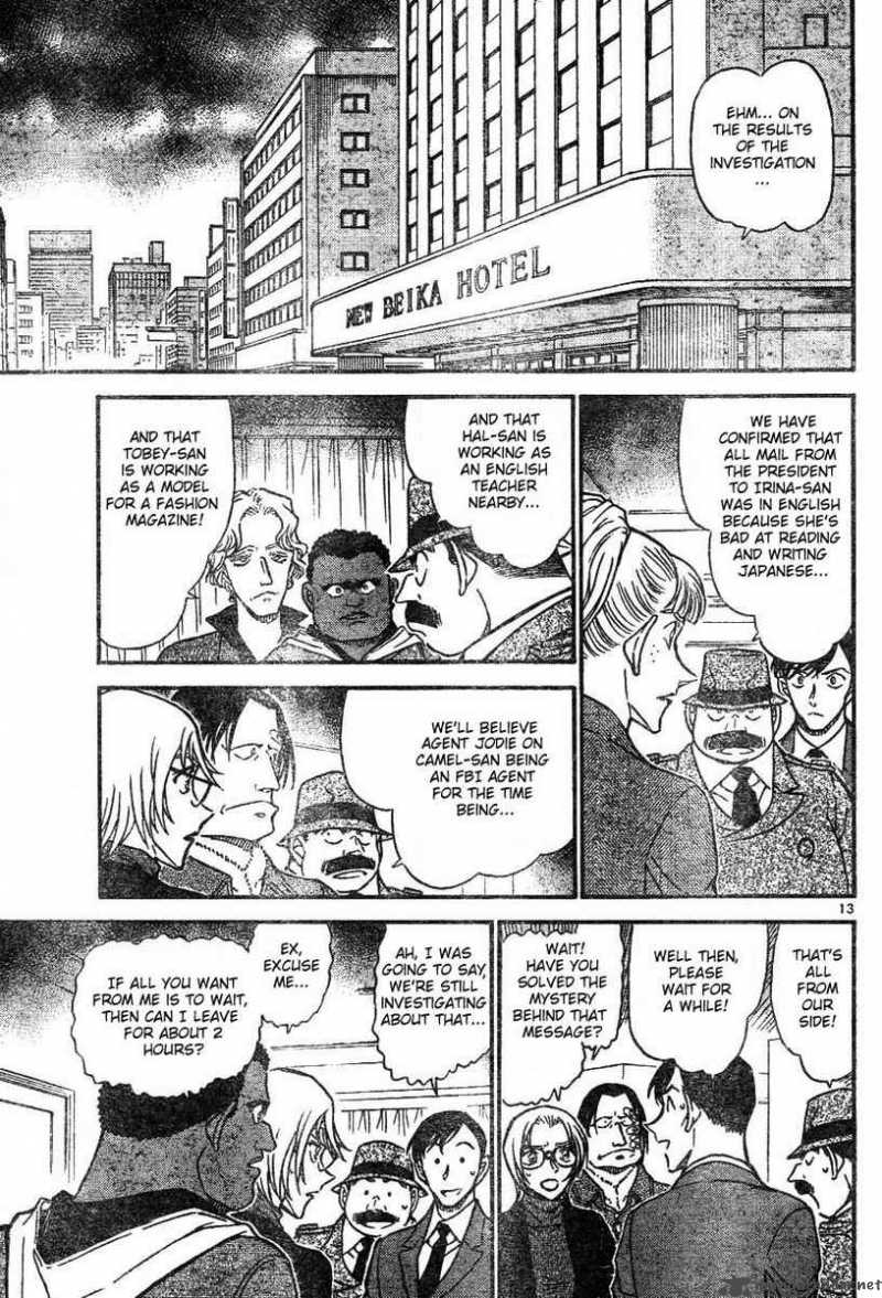 Read Detective Conan Chapter 607 Camel's Past - Page 13 For Free In The Highest Quality