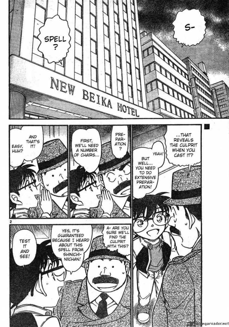 Read Detective Conan Chapter 608 Spell of Magic - Page 2 For Free In The Highest Quality
