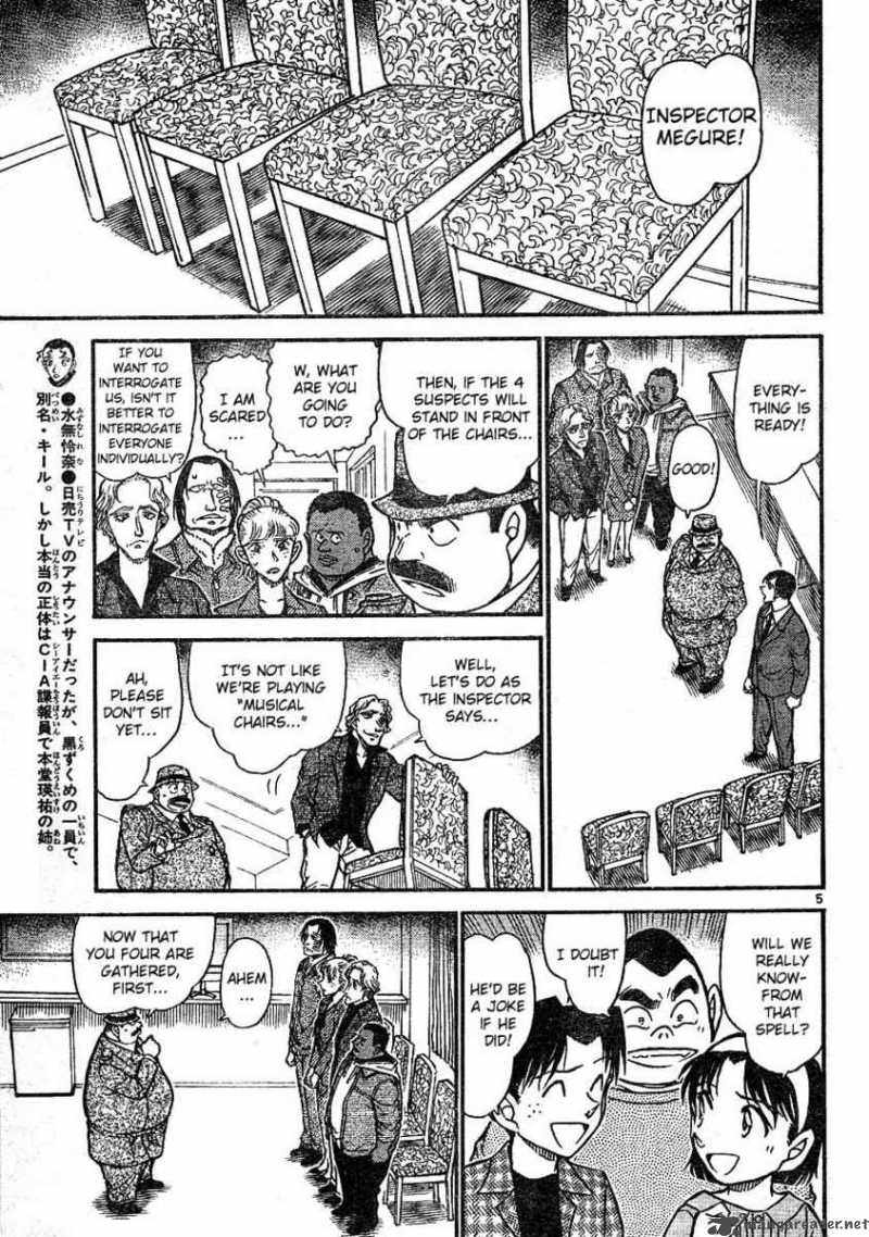 Read Detective Conan Chapter 608 Spell of Magic - Page 5 For Free In The Highest Quality