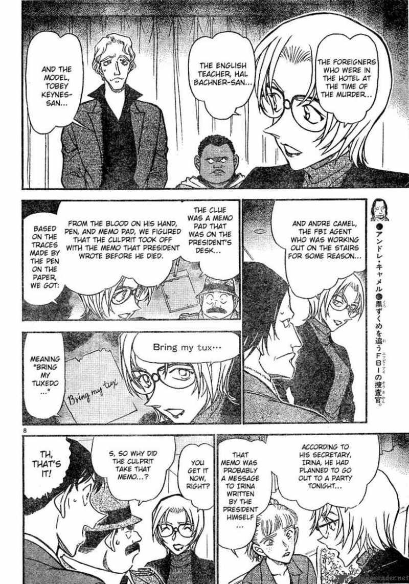 Read Detective Conan Chapter 608 Spell of Magic - Page 8 For Free In The Highest Quality