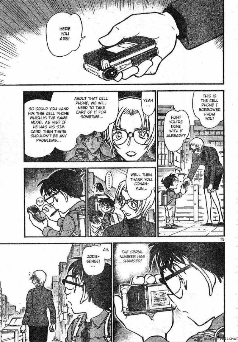 Read Detective Conan Chapter 609 Wedge of Steel - Page 15 For Free In The Highest Quality