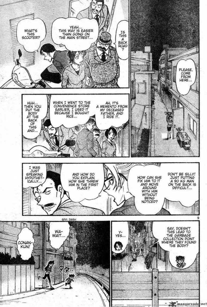 Read Detective Conan Chapter 611 Flying Corpse - Page 9 For Free In The Highest Quality