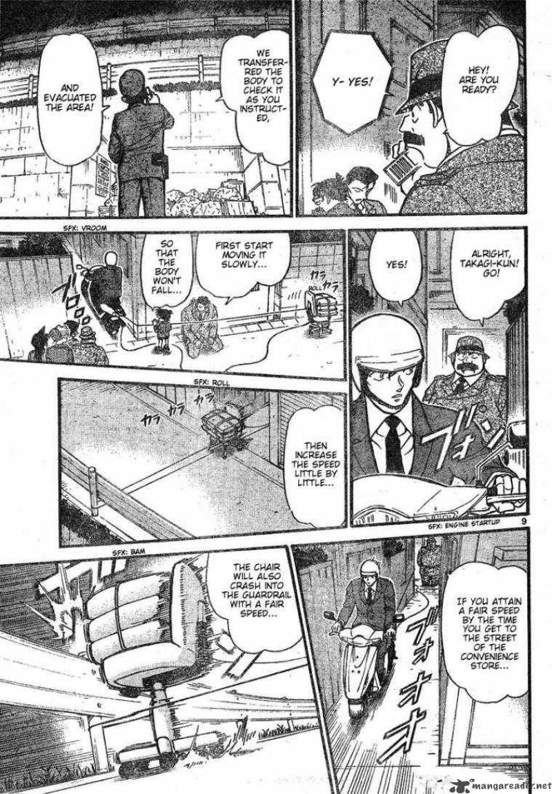 Read Detective Conan Chapter 612 Mechanics and the Alibi - Page 9 For Free In The Highest Quality