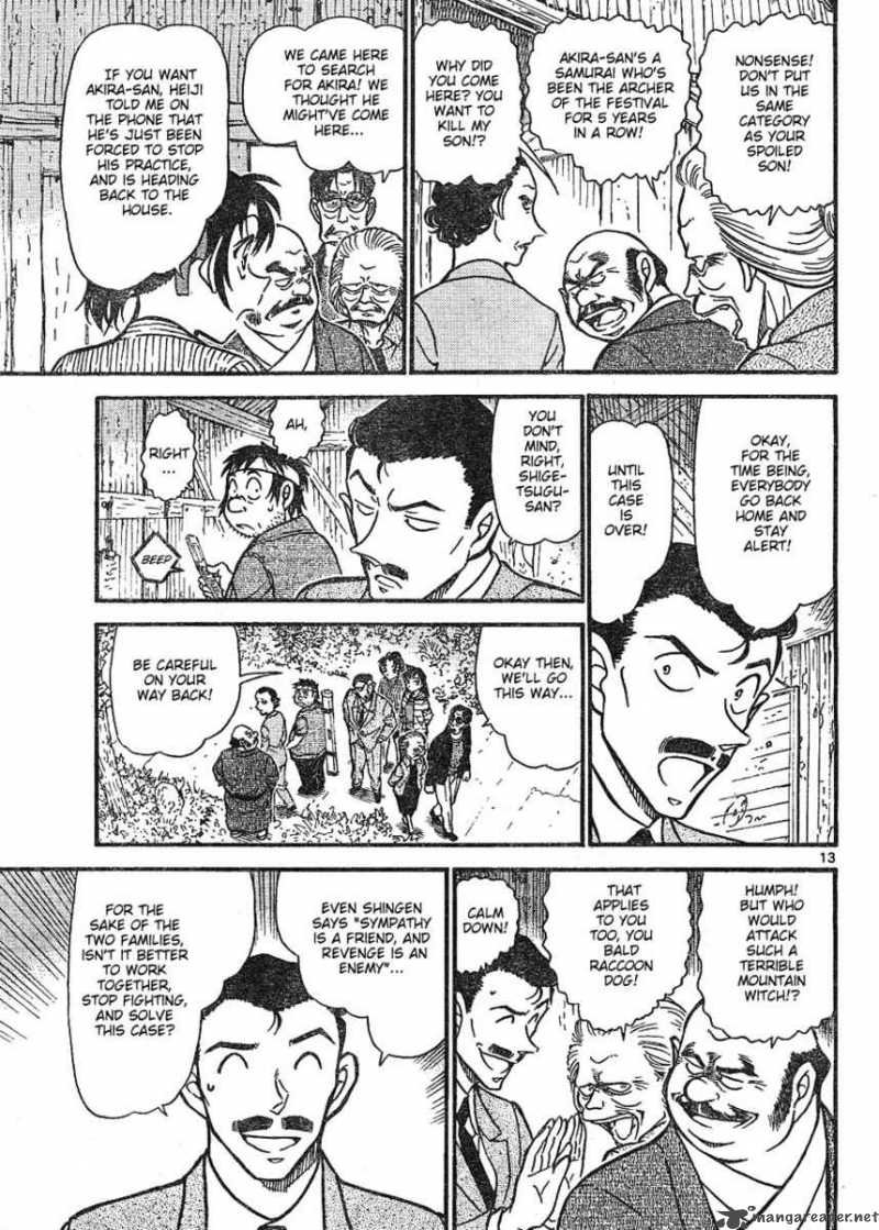 Read Detective Conan Chapter 616 Fuurinkazan - Page 13 For Free In The Highest Quality