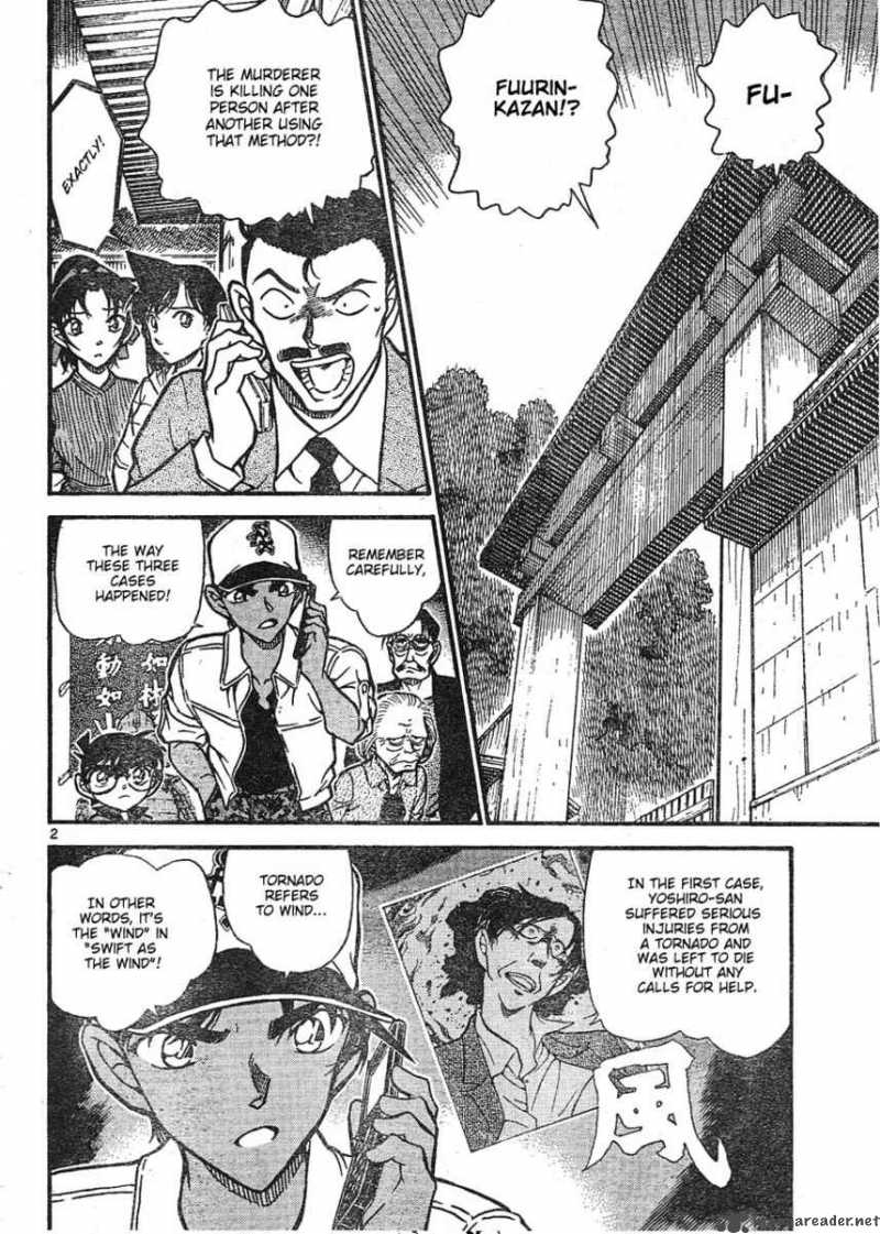 Read Detective Conan Chapter 616 Fuurinkazan - Page 2 For Free In The Highest Quality