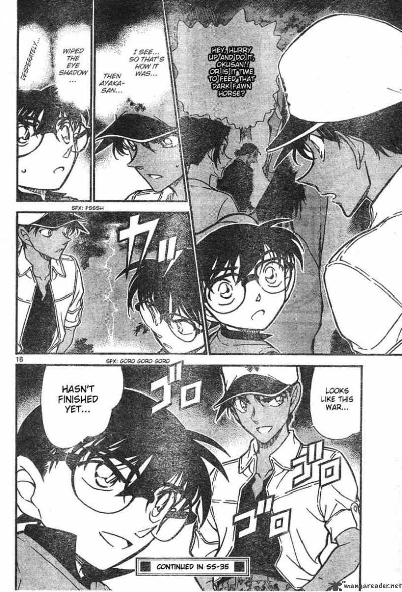 Read Detective Conan Chapter 617 War - Page 16 For Free In The Highest Quality