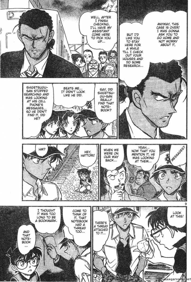 Read Detective Conan Chapter 617 War - Page 9 For Free In The Highest Quality
