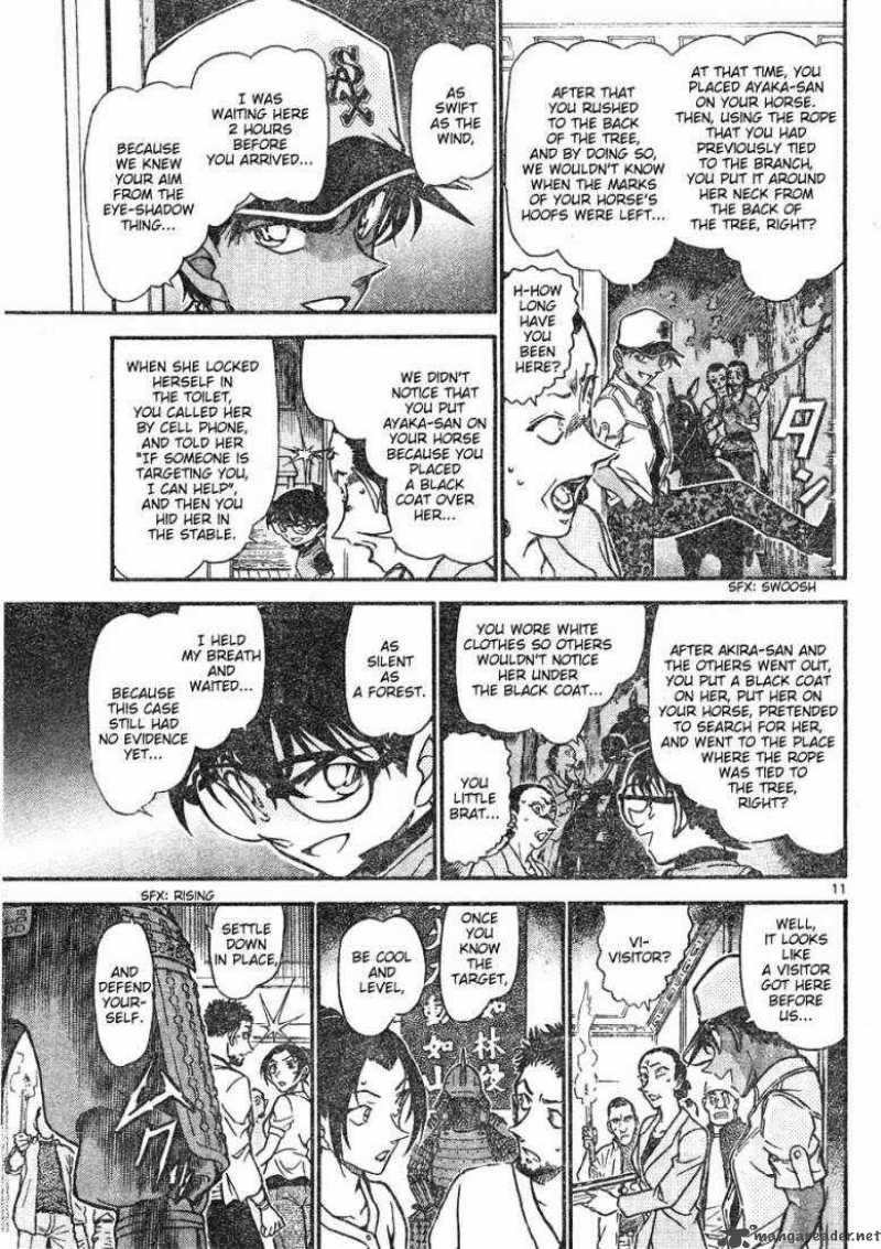 Read Detective Conan Chapter 618 Shadow and Thunder - Page 11 For Free In The Highest Quality