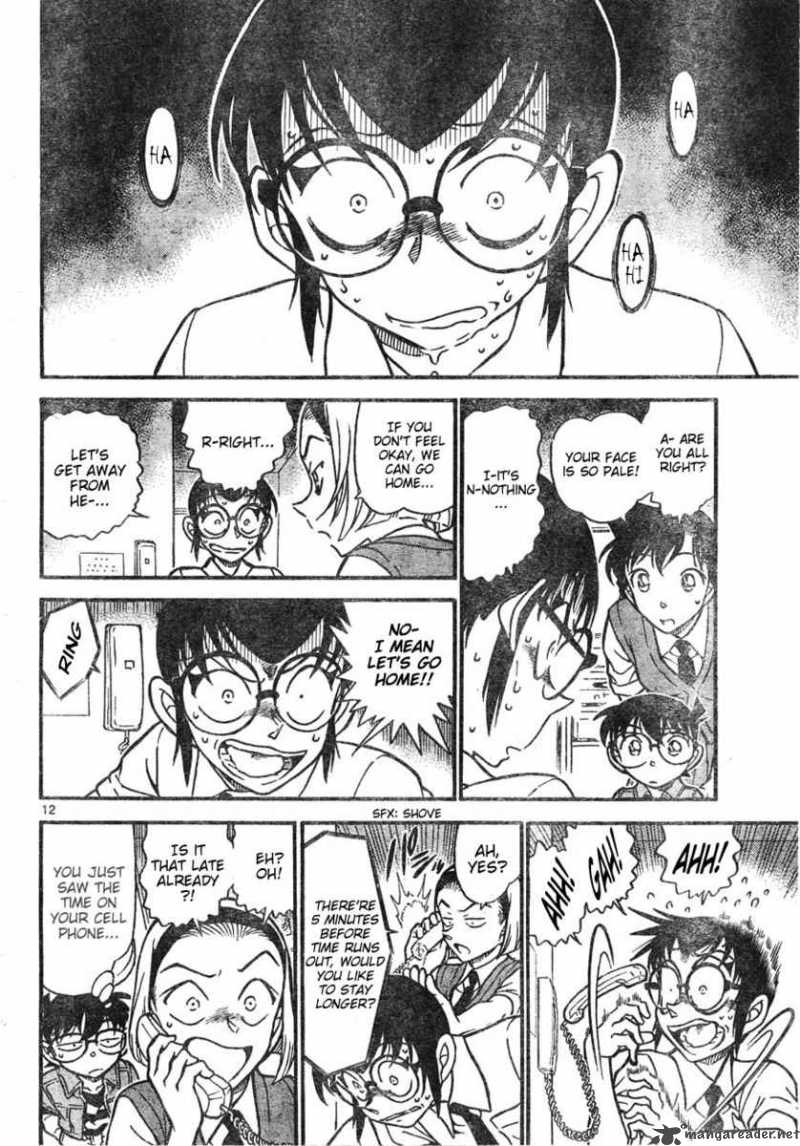 Read Detective Conan Chapter 619 Suspicious Eisuke - Page 12 For Free In The Highest Quality