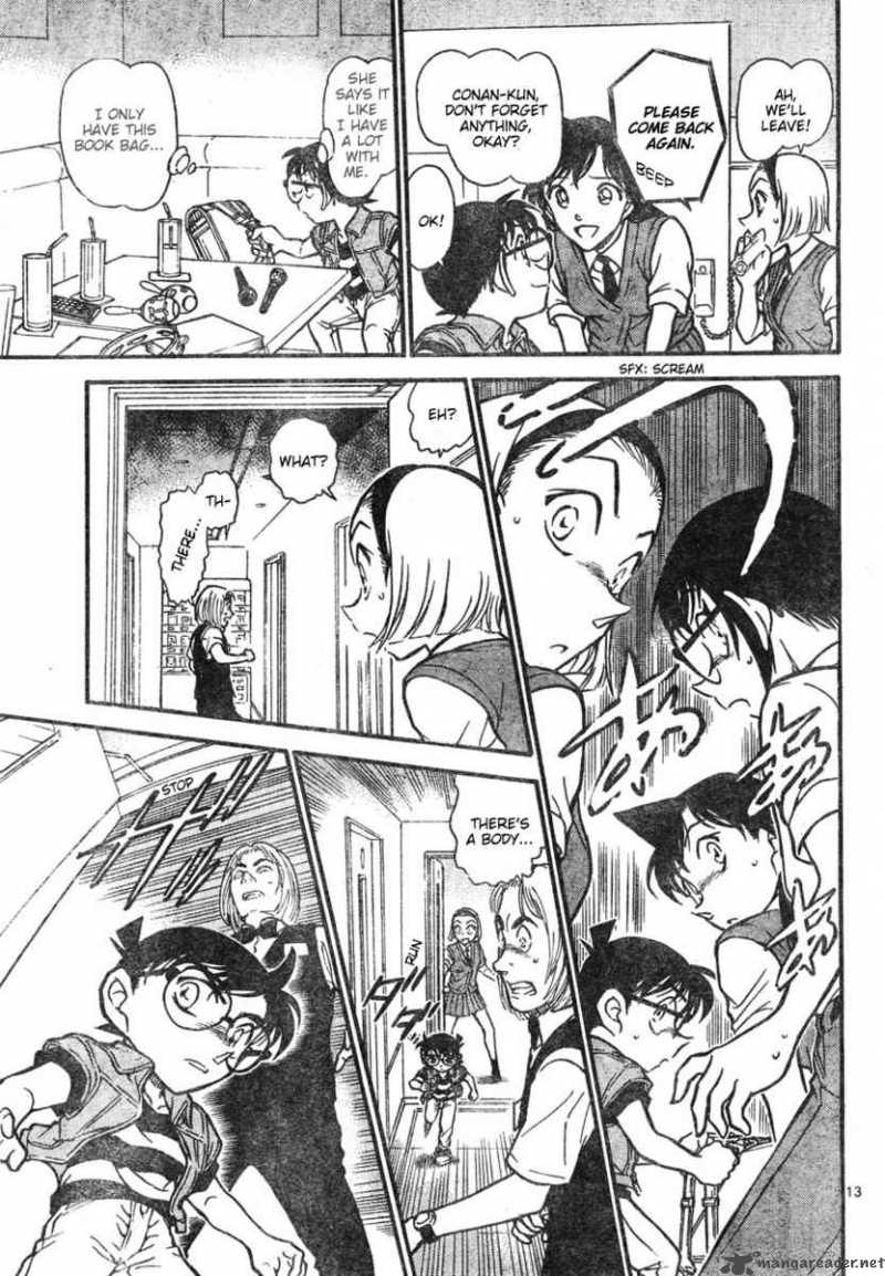 Read Detective Conan Chapter 619 Suspicious Eisuke - Page 13 For Free In The Highest Quality