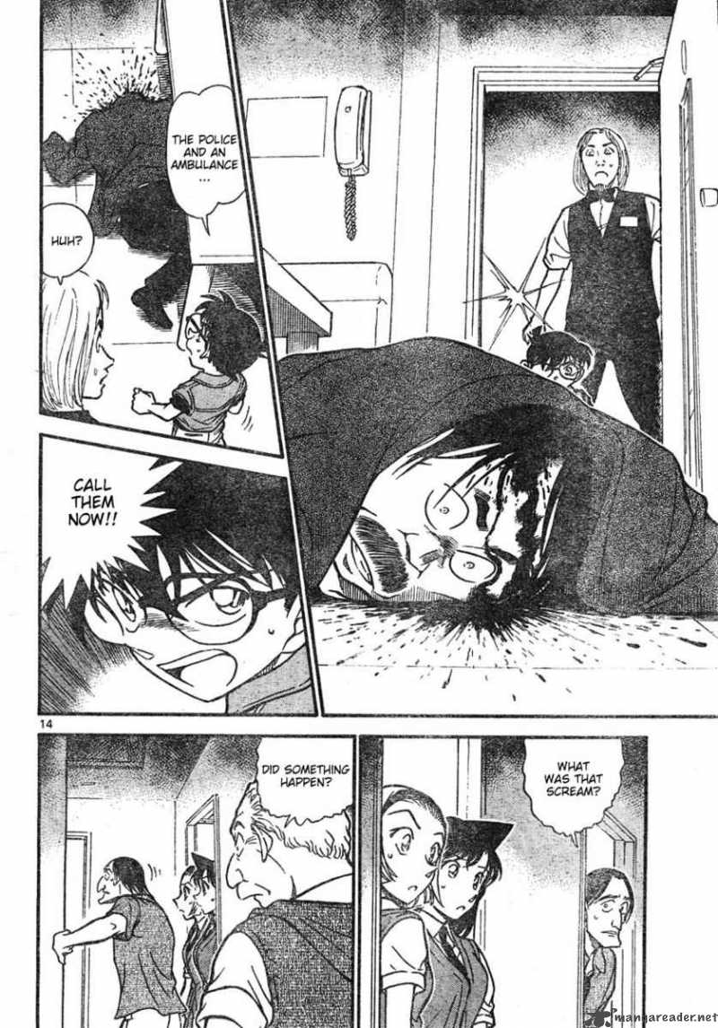 Read Detective Conan Chapter 619 Suspicious Eisuke - Page 14 For Free In The Highest Quality
