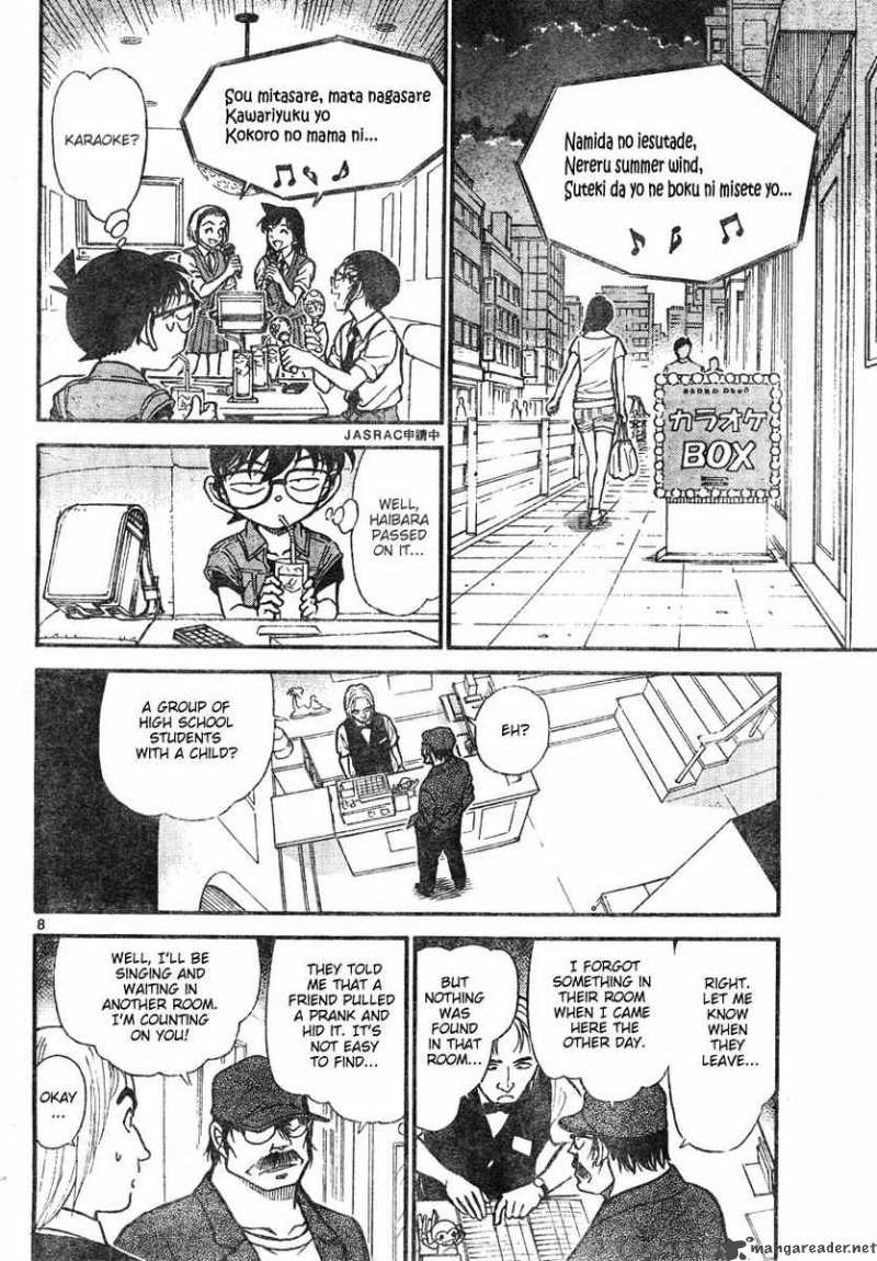 Read Detective Conan Chapter 619 Suspicious Eisuke - Page 8 For Free In The Highest Quality