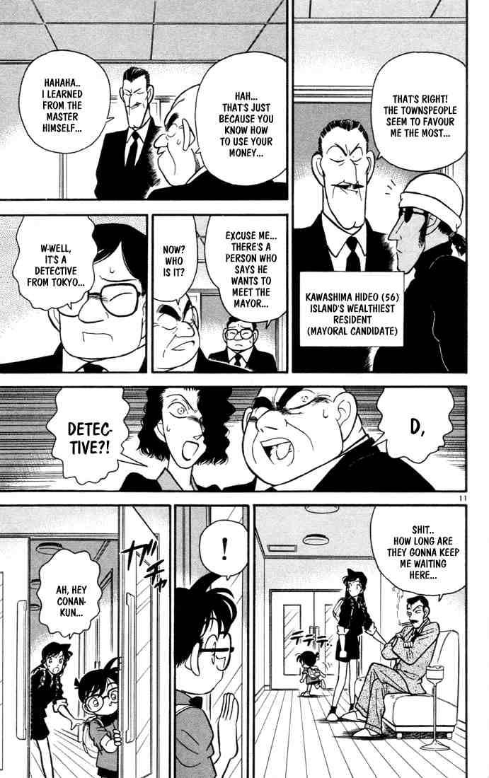Read Detective Conan Chapter 62 The Invitation to Tsukikage Island - Page 11 For Free In The Highest Quality