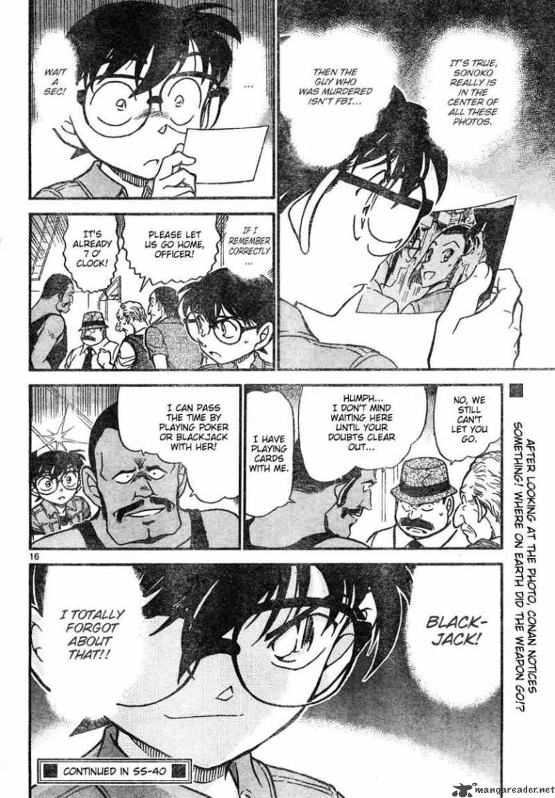Read Detective Conan Chapter 620 The Vanished Blunt Weapon - Page 16 For Free In The Highest Quality