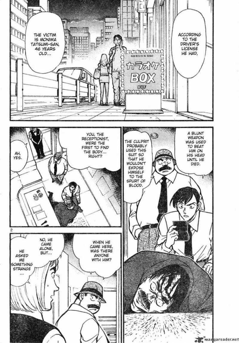Read Detective Conan Chapter 620 The Vanished Blunt Weapon - Page 2 For Free In The Highest Quality
