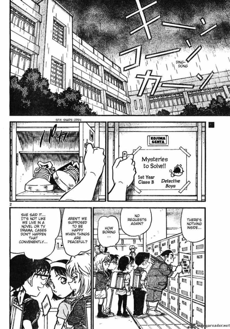 Read Detective Conan Chapter 622 Red, White and Yellow - Page 2 For Free In The Highest Quality