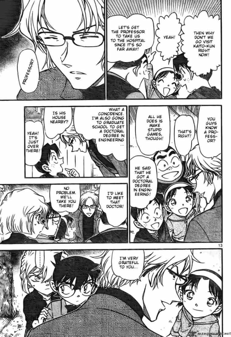 Read Detective Conan Chapter 624 New Neighbor - Page 13 For Free In The Highest Quality