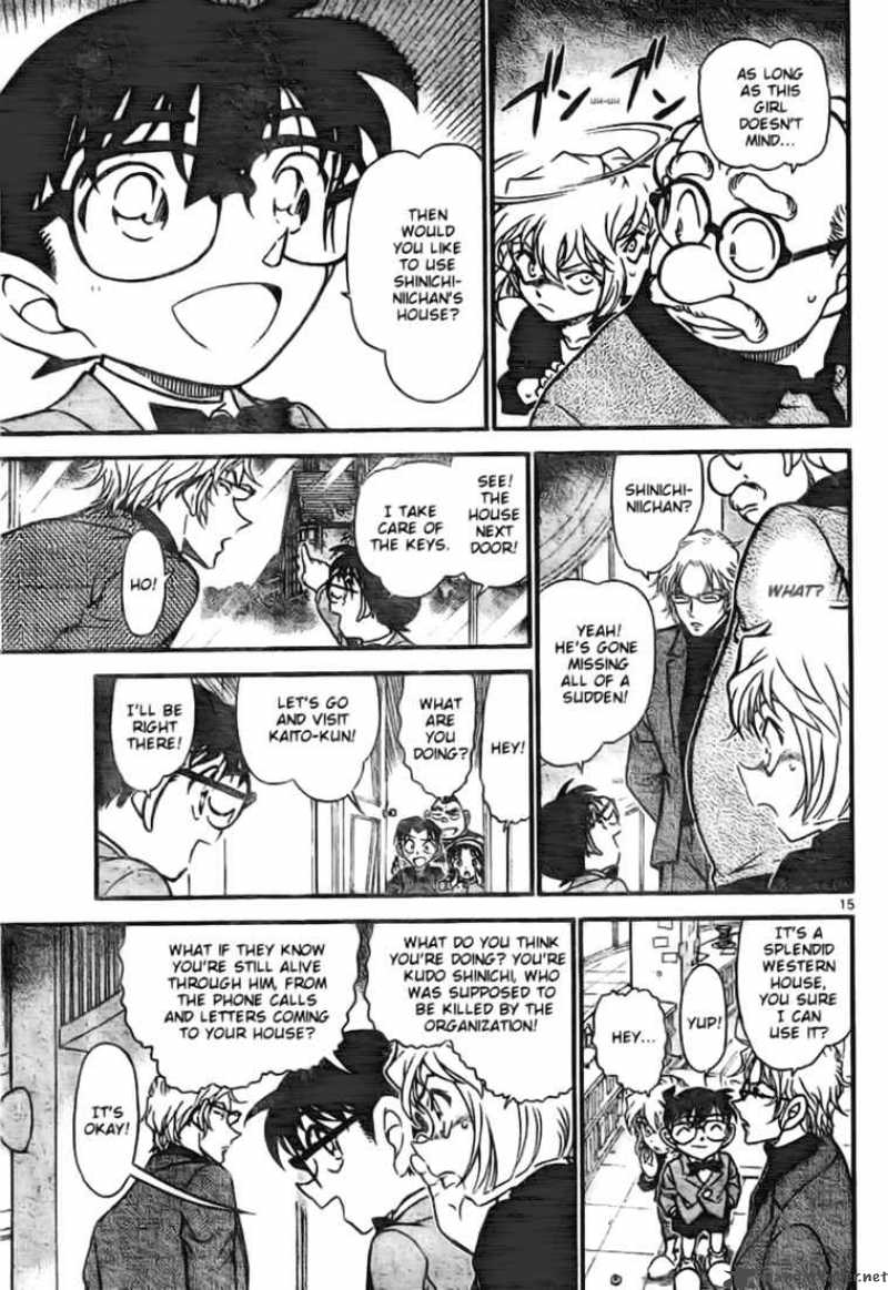 Read Detective Conan Chapter 624 New Neighbor - Page 15 For Free In The Highest Quality