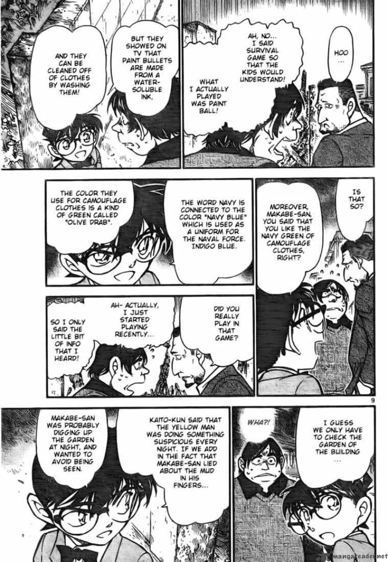 Read Detective Conan Chapter 624 New Neighbor - Page 9 For Free In The Highest Quality