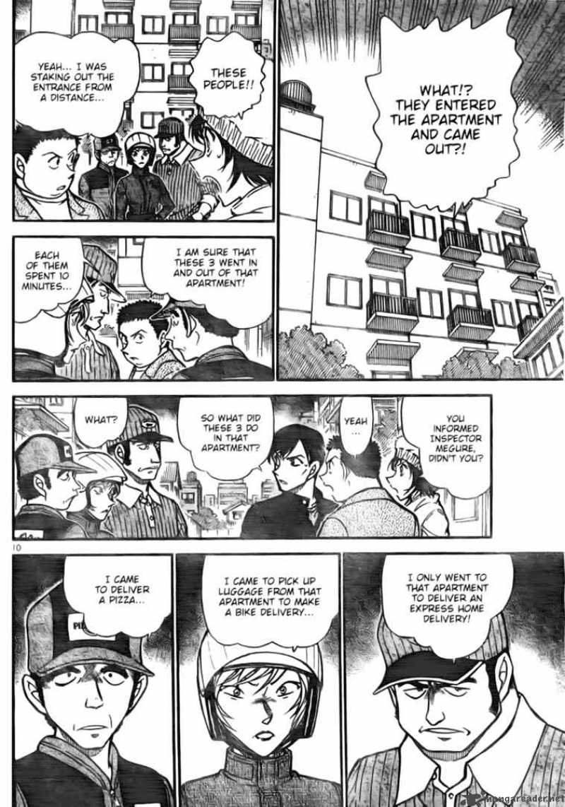 Read Detective Conan Chapter 625 Hammer Man - Page 10 For Free In The Highest Quality