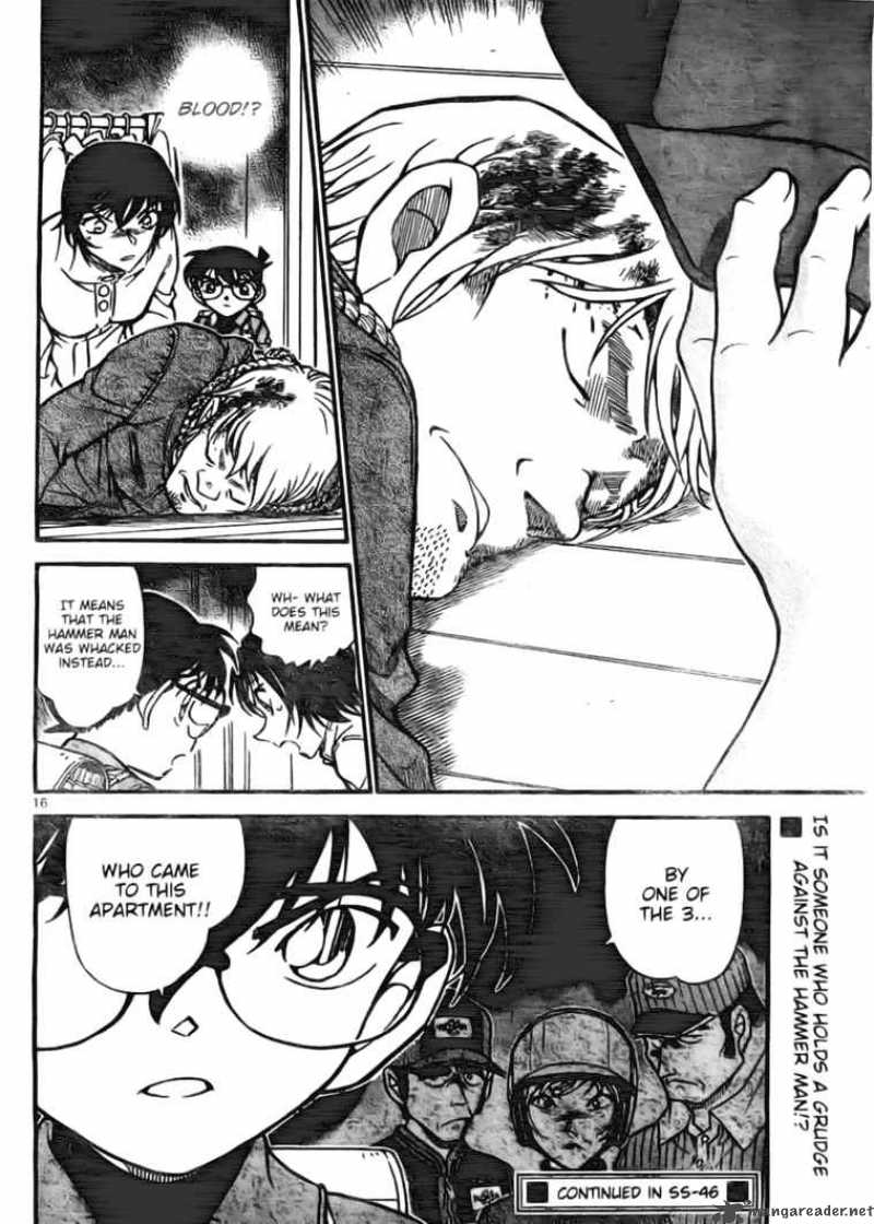 Read Detective Conan Chapter 625 Hammer Man - Page 16 For Free In The Highest Quality