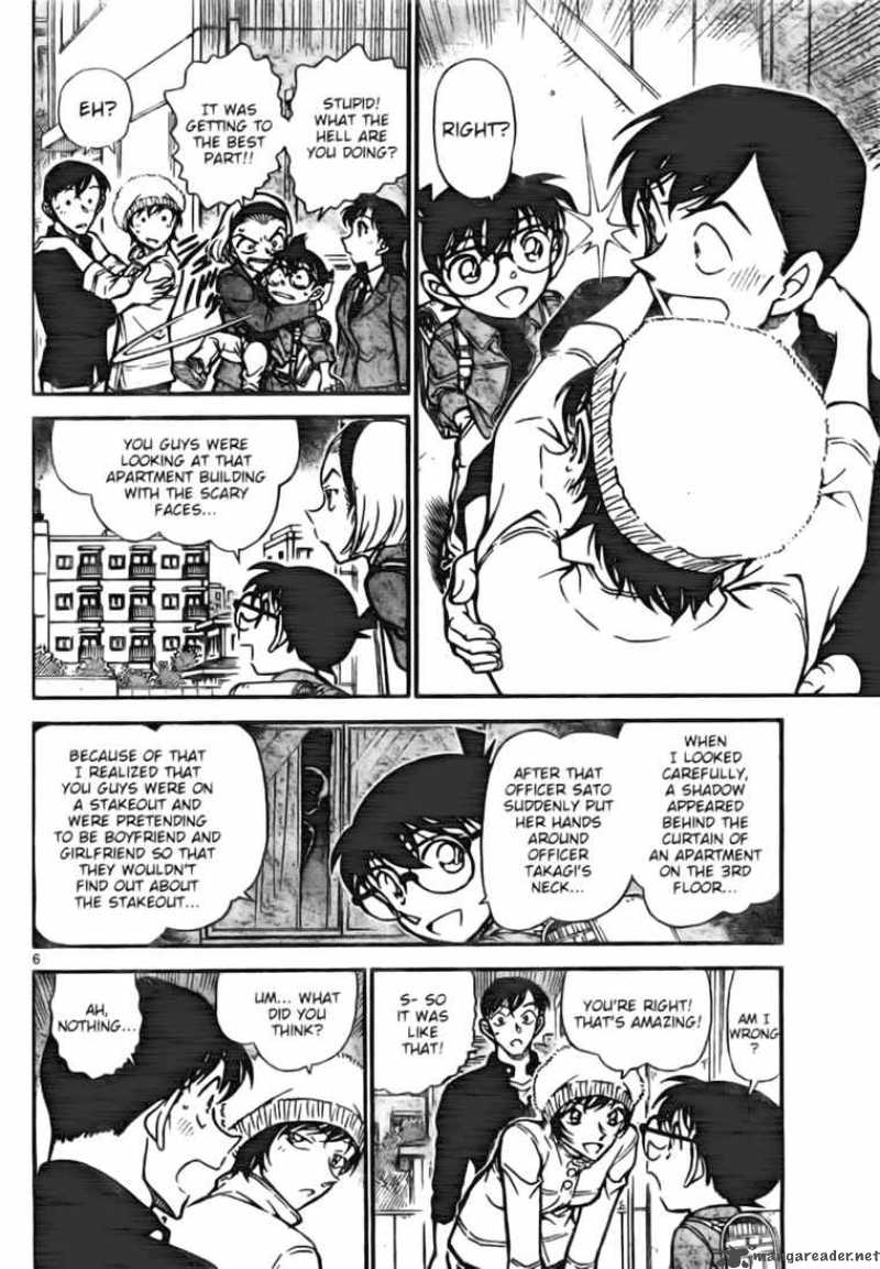 Read Detective Conan Chapter 625 Hammer Man - Page 6 For Free In The Highest Quality